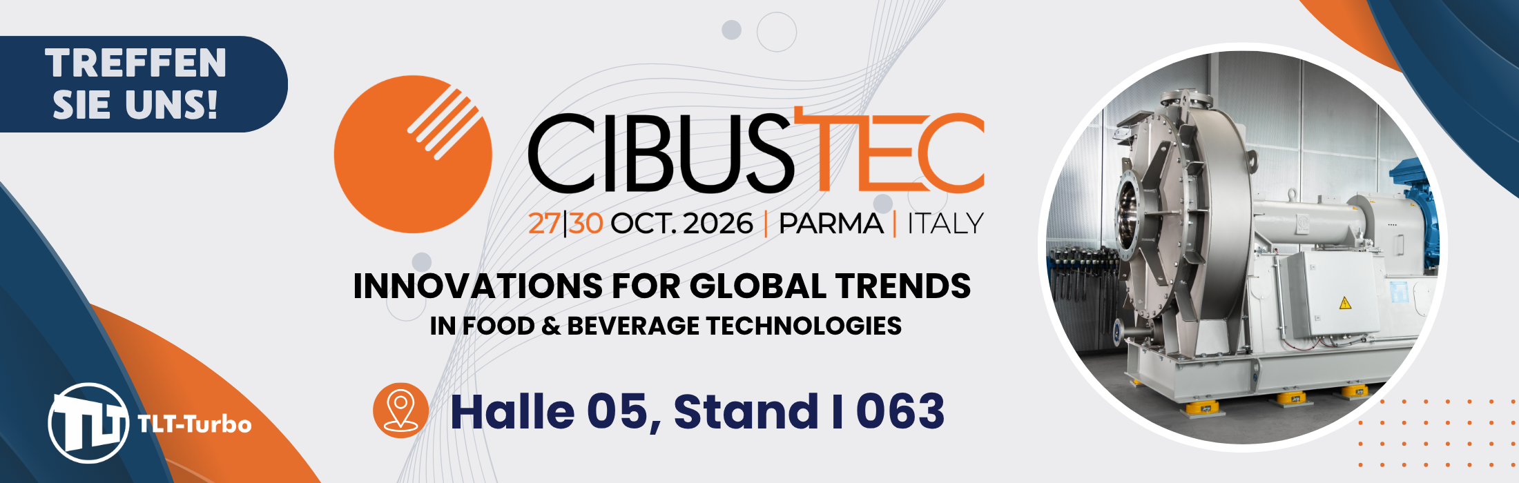 Innovationen für die Lebensmittelindustrie: Unser Auftritt auf der Cibus Tec in Parma Innovationen für die Lebensmittelindustrie: Unser Auftritt auf der Cibus Tec in Parma