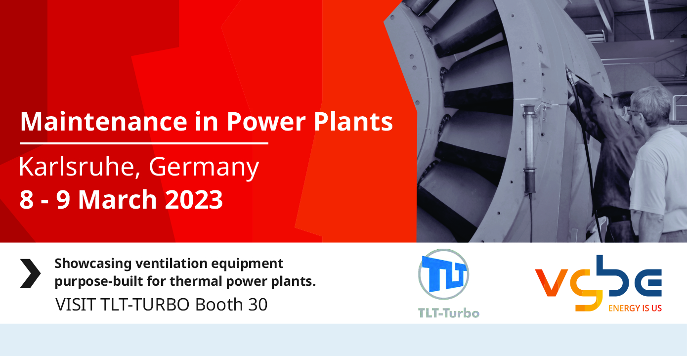 TLT-Turbo GmbH to Attend the 2023 VGBE Maintenance in Power Plants Conference