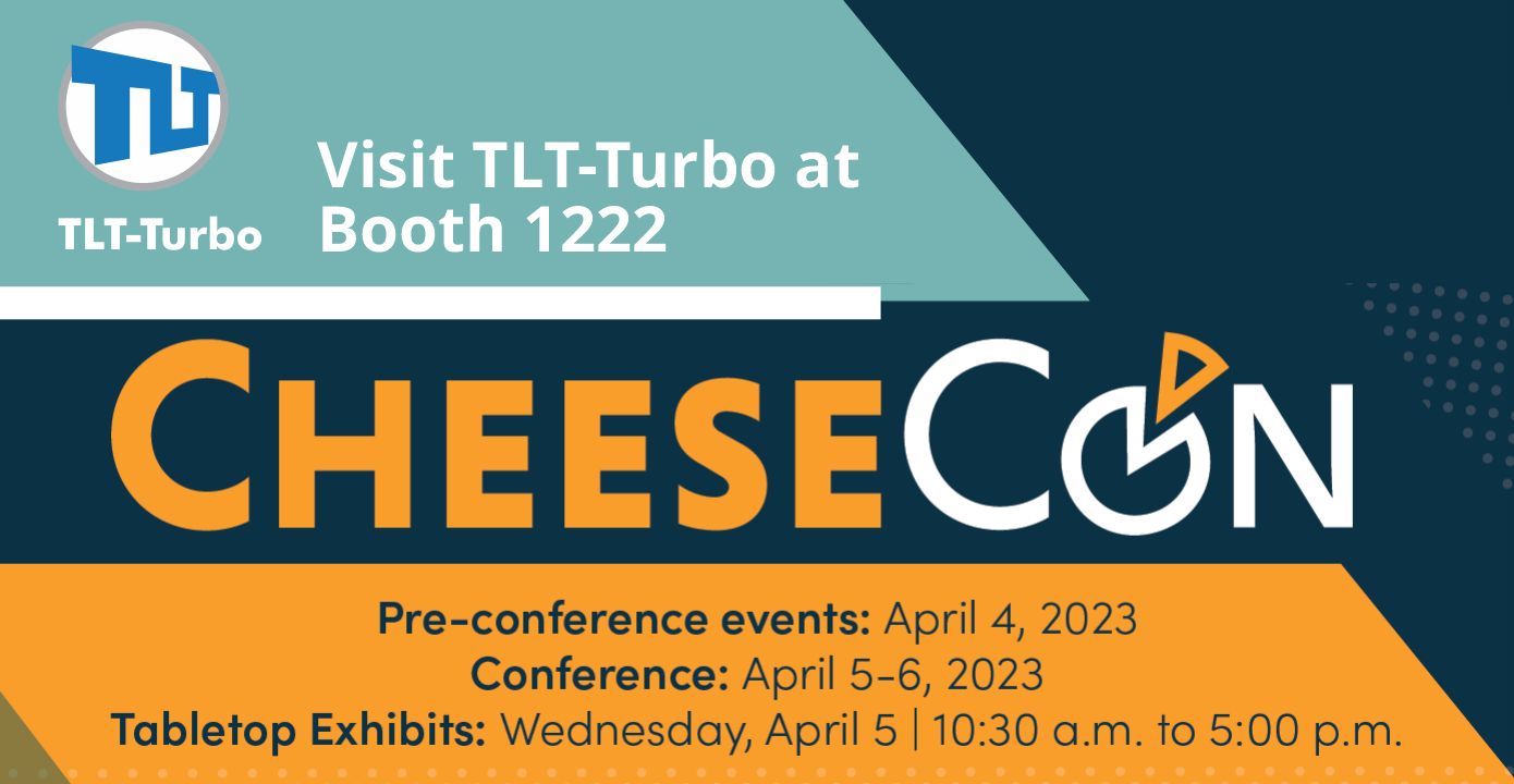 TLT-Turbo to Exhibit at Cheese Con 2023