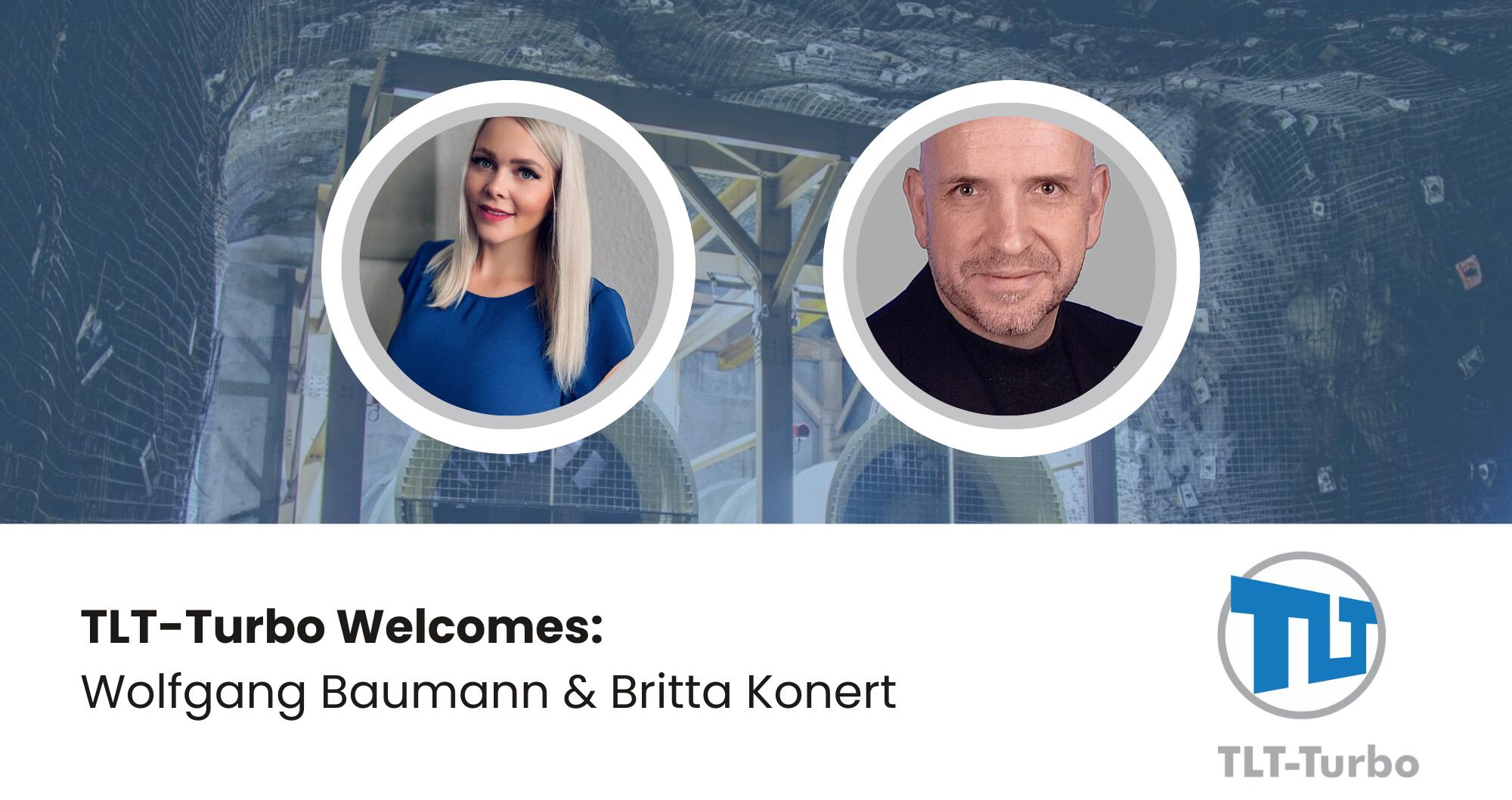 TLT-Turbo Welcomes Wolfgang Baumann and Britta Konert to their Sales Team